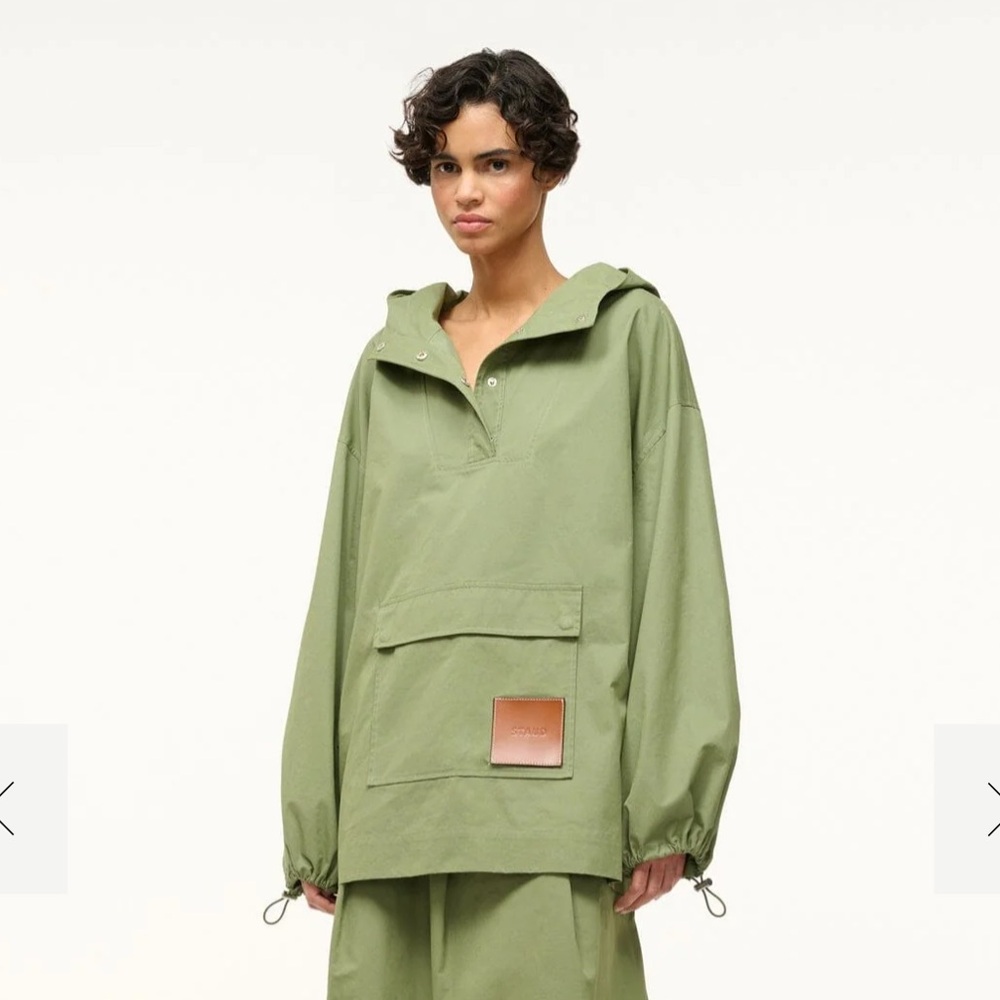 STAUD Deck Anorak Moss - XS/S